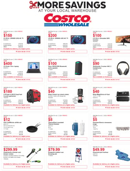 Costco Flyer - Savings & Coupons at your Local Warehouse and Online